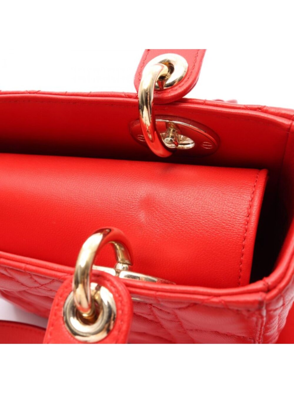 Dior Handbag Lady Dior MY Abcdior Lady Dior Smo Cannage 2-Way - Picture 6 of 14